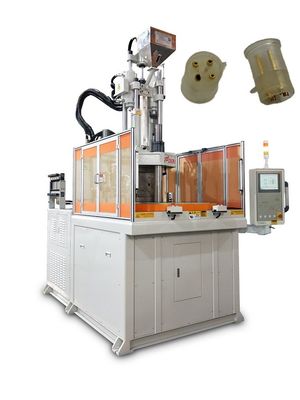 120-тонная вертикальная вращающаяся настольная инжекционная литейная машина, используемая для электрической розетки