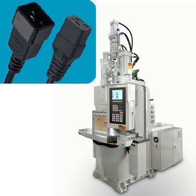 35T C-type Power Plug Making Machine Вертикальная инжекционная литейная машина с двойным скольжением