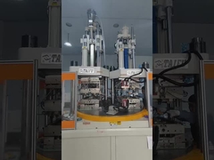 120-тонная двухцветная LSR силиконовая инжекционная литья с вращающимся столом